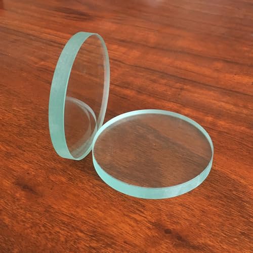 2 STÜCKE 40~70mm Temperieren Gehärtetem Glas Objektiv Gehärtetem Glas Linsen Kessel Windows Lentes(40mm) von KXJSYL Tool