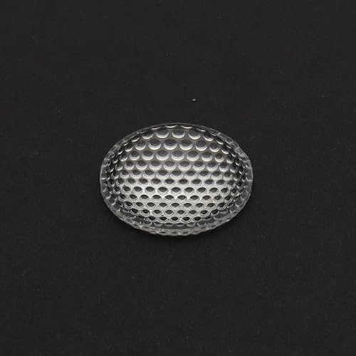 20 mm 23 mm 38 mm Perlen- oder glatte Oberfläche Acryl-Plankonvexlinse Reflektor-Lampenschirmabdeckung for LED-Taschenlampe, Scheinwerfer, Fahrradlicht(Bead surface 23mm) von KXJSYL Tool