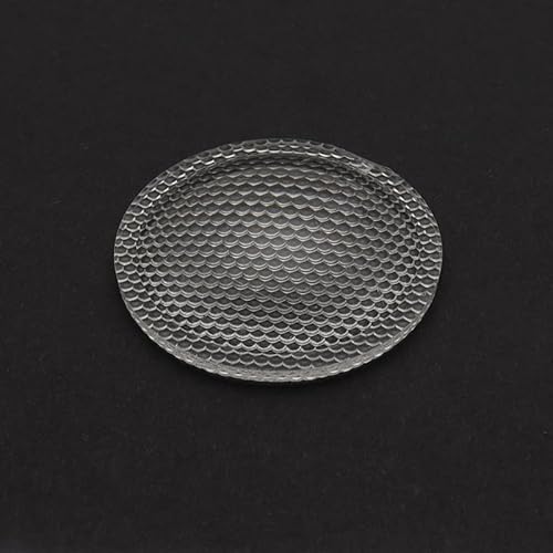 20 mm 23 mm 38 mm Perlen- oder glatte Oberfläche Acryl-Plankonvexlinse Reflektor-Lampenschirmabdeckung for LED-Taschenlampe, Scheinwerfer, Fahrradlicht(Smooth surface 38mm) von KXJSYL Tool
