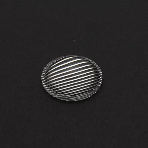 20 mm 23 mm 38 mm Perlen- oder glatte Oberfläche Acryl-Plankonvexlinse Reflektor-Lampenschirmabdeckung for LED-Taschenlampe, Scheinwerfer, Fahrradlicht(Strip surface 23mm) von KXJSYL Tool