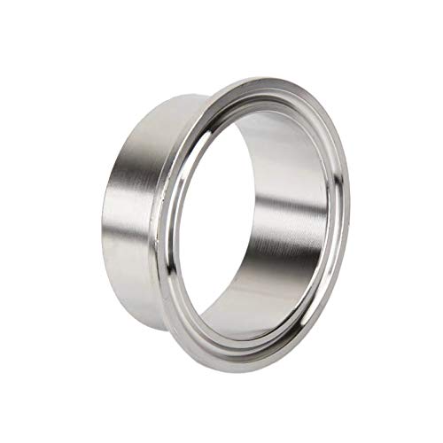 254 mm Rohr-Außendurchmesser x 10 Zoll Tri-Clamp-Schweißhülse, 304-Edelstahl-Sanitäranschluss, Rohrverschraubung for selbstgebrautes Bier von KXJSYL Tool