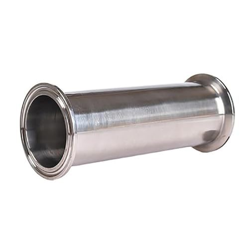 304 Edelstahl Schnellsteckrohr Lebensmittelqualität Gesundheitswesen Tri Clamp Clover for Ferrule Außendurchmesser 19 25 32 38 51 63 76 102 Länge 102(32mm x Ferrule 50.5) von KXJSYL Tool