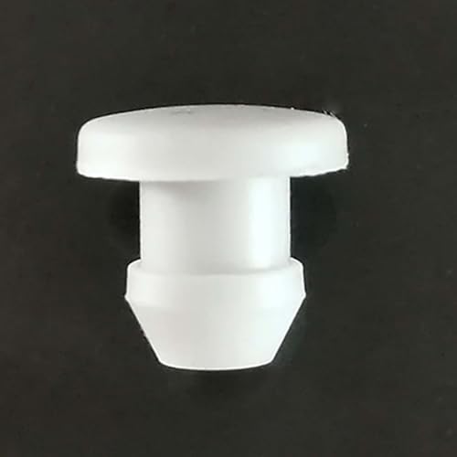 5,5–20 mm weiße Lochkappen aus Silikonkautschuk, solide T-Steckerabdeckung, aufsteckbare Dichtung, Blindstopfen, Endkappe, Dichtungsstopfen(6mm(10pcs)) von KXJSYL Tool
