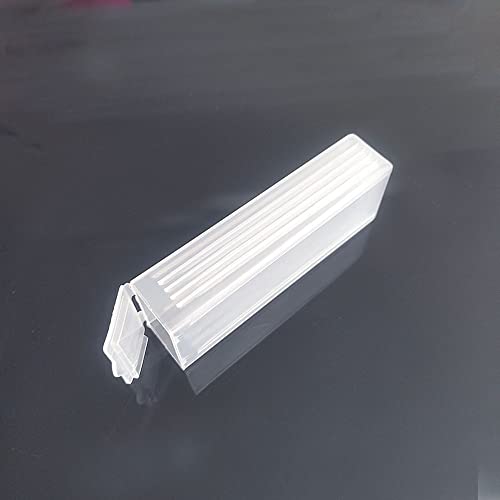 5 STÜCKE Wiederverwendbare 1 "x 3" Laboratorial Doppel Konkaven Biologischen Mikroskop Leere Glas Objektträger Labor Verbrauchs for Flüssigkeit Probe(1pcs box) von KXJSYL Tool