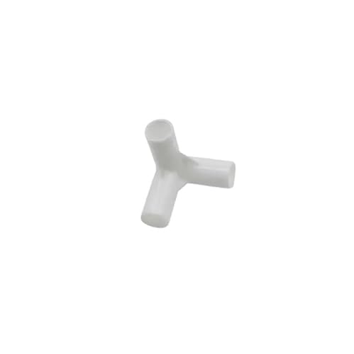 5 Stück 12 mm PVC-Gerade-Kniestück-Kreuzverbinder 60 90 120 135 Grad T-Stück-Verbinder PVC-Rohrverschraubung DIY Zelt-Festverschraubungen(White-06) von KXJSYL Tool