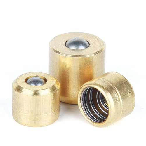 5 Stück Messing-Druckknopf-Ölerpresse, 6 mm, 8 mm, 10 mm, passend for Kugelöldüse, Fettbecher for die Reparatur von Gasmotoren(10mm x 10mm) von KXJSYL Tool