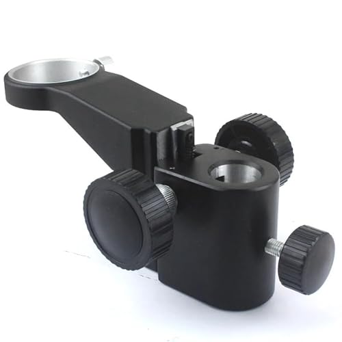 50mm Durchmesser Einstellbare Stereo Mikroskop Ständer Halter Gelenk Arm Halterung Mikroskop Getriebe Zubehör(Adjustable Stand) von KXJSYL Tool