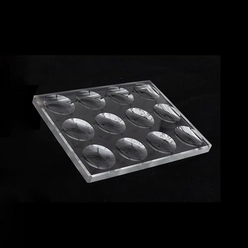 5mm Dicke kreisförmige konkave Hohlraum biologischen Mikroskop Objektträger optisches Glas mehrere Brunnen optional(4 wells) von KXJSYL Tool