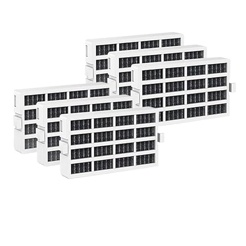 6er-Pack Luftfilter for Whirlpool W10311524 AIR1 W10315189 W10335147 Kühlschrank-Desodorierung Aktivkohlefilterteil von KXJSYL Tool