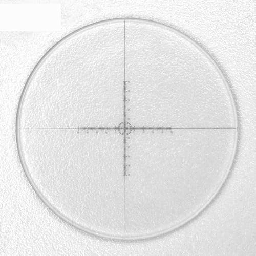 940 DIV 0,1mm Mikroskop Okular Mikrometer Durchmesser 24mm Kreuz Okular Fadenkreuz X/Y 10mm Optisches Glas Okular kalibrierung Folien 940 DIV 0,1mm Mikroskop Okular Mikrometer Durchmesser 24mm Kreuz Okular Fadenkreuz X/Y 10mm Optisches Glas Okular kalibrierung Folien von KXJSYL Tool