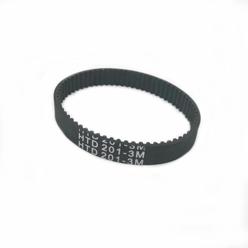 HTD-3M Synchronriemen Gummi Breite 15 mm Länge HTD3M120~HTD3M264 Zahnriemen mit geschlossener Schleife 3M Synchronriemen(HTD3M243) von KXJSYL Tool
