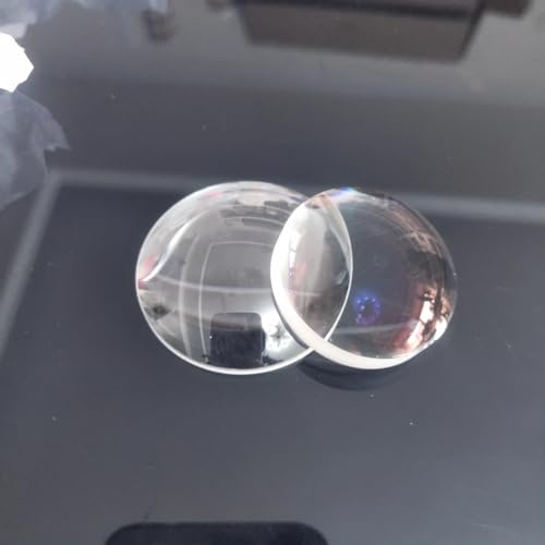 K9 Plankonvexe Linse aus optischem Glas mit mehreren Durchmessern, sphärische konvexe Fokussierlinse(D50F160C7.5T2.9) von KXJSYL Tool