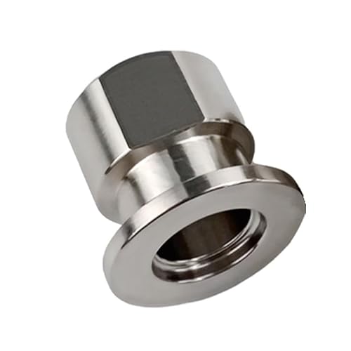 KF16 KF25 KF40 KF50 KF Vakuum Rohr Fitting 304 Edelstahl 1/8 "1/4" 3/8 "1/2" 3/4 "1" 1-1/4 "1-1/2" 2 "BSP Innengewinde(KF16,1/4") von KXJSYL Tool