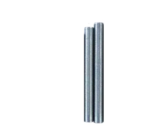 KXJSYL Tool 2 STÜCKE Hohlrohr M10 Lange Schraube Hohleisenrohr Lampenfassung Gewindestange Befestigung Metallbeleuchtung Zubehör Gewinderohr(150mm) von KXJSYL Tool