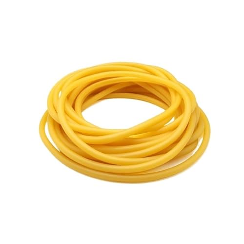 Latex-Gummischläuche 1,6, 2, 3, 4, 5, 6, 7, 9, 10, 12, 14, 17 mm, hochbelastbar, elastisch, chirurgisch, medizinische Schlauch, Schleuderkatapult (Farbe: ID 3 mm x 5 mm Außendurchmesser) von KXJSYL Tool