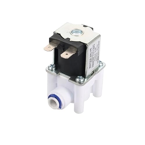 NC 1/4 "Schnellzugriff Elektromagnetisches Ventil DC 12 V DC 24 V Wasser Lufteinlass Geschwindigkeitsschalter Wasserreiniger Waschmaschine Dispens(DC 12V) von KXJSYL Tool