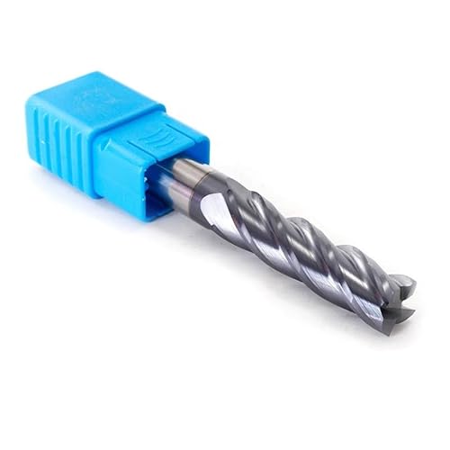 KXJSYL Tool Schaftfräser Hartmetall Wolframstahl Fräser Schaftfräser 4 Flöte 4mm 6mm 8mm 10mm 12mm Metallschneider Fräswerkzeuge(4x4Dx50L) von KXJSYL Tool