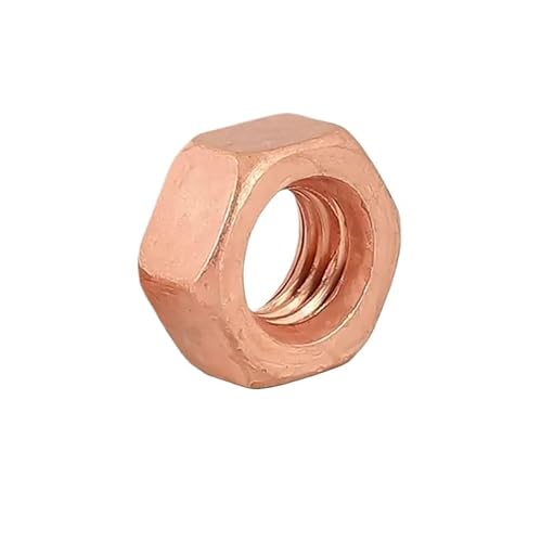 Sechskantmutter/Schraubverschluss aus rotem Kupfer M3M4M5M6M8(5pcs M8) von KXJSYL Tool