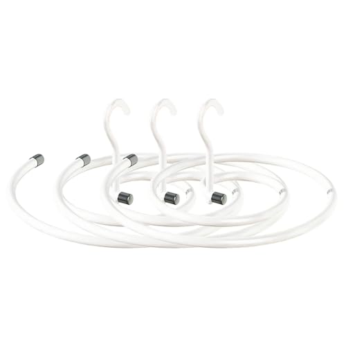 KXKJRYB Spiralwäsche-Wäscheständer, Spiral-Betttuchständer für Steppdecken, Handtücher, Vorhänge, strapazierfähig, platzsparend, Mehrzweck-Kleiderbügel für Zuhause, Balkon und kleine Wohnungen (3 von KXKJRYB