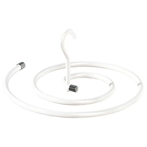 KXKJRYB Spiralwäsche-Wäscheständer, Spiral-Betttuchständer für Steppdecken, Handtücher, Vorhänge, strapazierfähig, platzsparend, Mehrzweck-Kleiderbügel für Zuhause, Balkon und kleine Wohnungen (1 von KXKJRYB