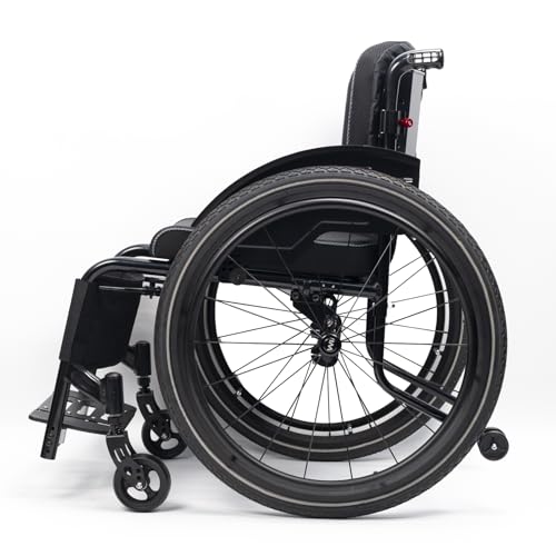 KXPSWGE Geländegängiger, ultraleichter Sportrollstuhl, Rahmen aus Aluminiumlegierung,Schnellverschluss, Rollstühle mit Selbstantrieb,Abnehmbare Fußstütze,Transportrollstuhl(Seat Width 39cm/15.3in,B) KXPSWGE Geländegängiger, ultraleichter Sportrollstuhl, Rahmen aus Aluminiumlegierung,Schnellverschluss, Rollstühle mit Selbstantrieb,Abnehmbare Fußstütze,Transportrollstuhl(Seat Width 39cm/15.3in,B) von KXPSWGE