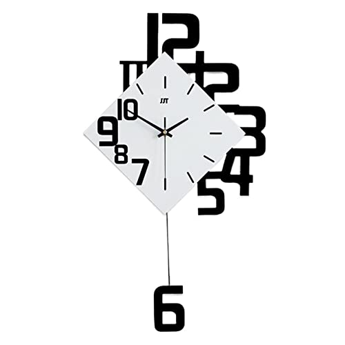 KXQYIKYI Wanduhr Dekorative Uhr Wanduhr Wohnzimmer Einfach modern von KXQYIKYI