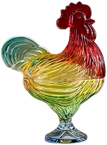 KXQYIKYI Weihnachtsheilige, kreative Glashahn -Form -Obstschale, großer Obstteller mit Deckel, Snacks getrocknete Obst -Aufbewahrungsdekorationen KXQYIKYI Weihnachtsheilige, kreative Glashahn -Form -Obstschale, großer Obstteller mit Deckel, Snacks getrocknete Obst -Aufbewahrungsdekorationen von KXQYIKYI