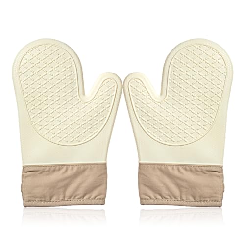 KXUSW 1 Paar backhandschuhe topfhandschuhe silikon-ofenhandschuhe-kochhandschuhe-küchenhandschuhe hitzebeständig - Zum Kochen Backen von KXUSW