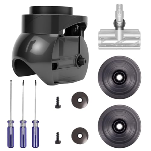 KXVXXV Ersatz-Ballrad (V-Ball) + Staubsaugerkopfanschluss für Dyson V10 V11 V15 Ersatzteile 100W High Torque Reinigungskopf Anschluss Zubehör für Dyson Staubsauger V10 V11 V15 von KXVXXV