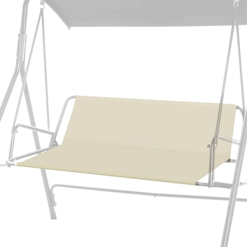KXVXXV Hollywoodschaukel Sitzfläche Ersatz Hollywoodschaukel Bezug Ersatz-Schaukelsitzbezug 600D-Oxford-Gewebe(148 * 52 * 52cm,Gelb-braun) von KXVXXV