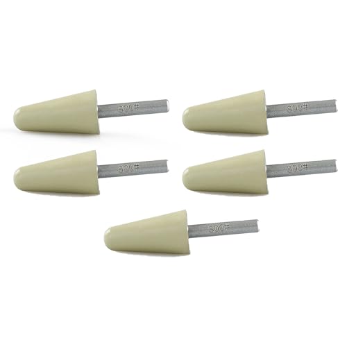 Diamant-Bit, 5 Stück, 7,1 x 2,1 cm, für elektrische Schleifmaschinen und Handbohrmaschinen (Körnung 800) von KXWDKJ