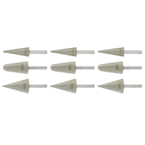Diamantbohrer, 3000 Körnung, 7,6 x 2,5 cm, 7,2 x 1,5 cm, 7,1 x 2,1 cm, für elektrische Schleifmaschinen und Handbohrmaschinen, 9 Stück von KXWDKJ