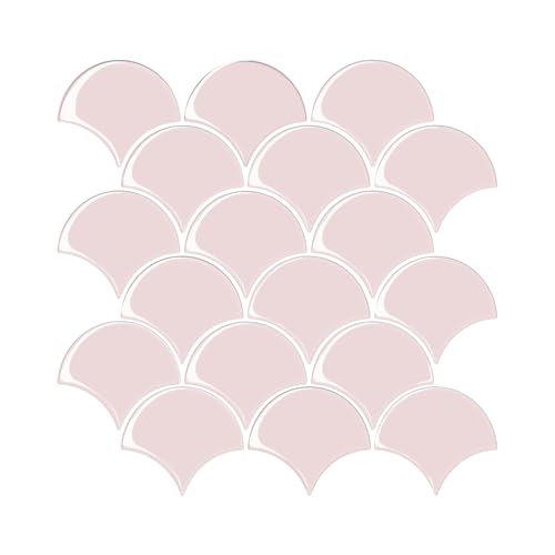 Duschfliese zum Abziehen und Aufkleben, wasserdicht, zum Abziehen und Aufkleben, Splitterform, 30 x 30 cm, für Küche, Badezimmer, Schlafzimmer, Wohnzimmer, Treppendekoration (Farbe 05, 10 Stück) von KXWDKJ