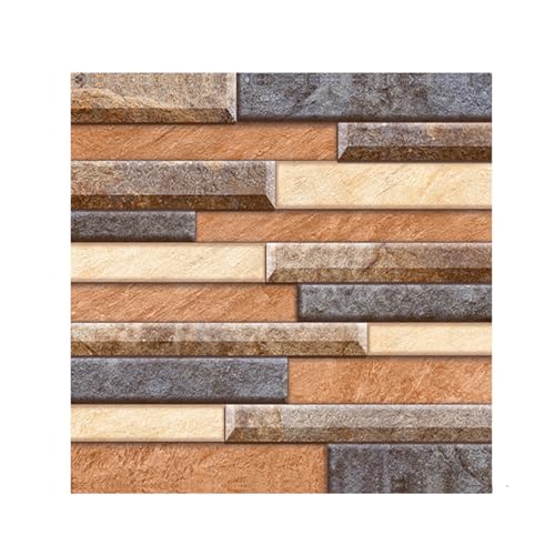 Renter Friendly Fliesenaufkleber für Küche, 30 x 30 cm, wasserdicht, öldicht, mit selbstklebender Rückseite, für Schlafzimmer, Badezimmer, Dekoration (Farbe 03, 20 Stück) von KXWDKJ