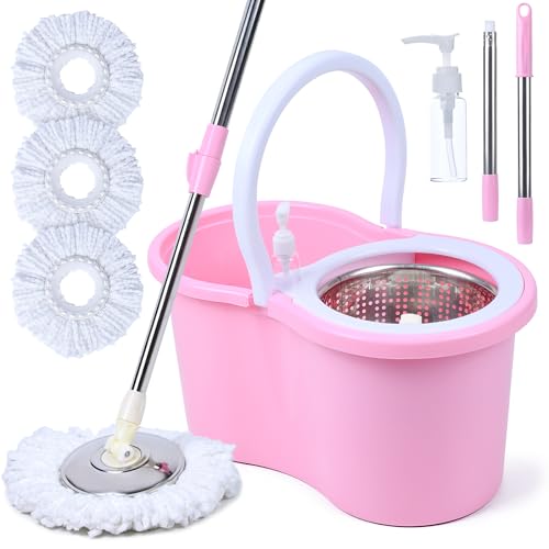 KYDIFS Wischmopp und Eimer Set (Rosa) von KYDIFS