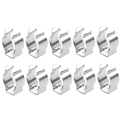 10pcs Federclips Offene Art Edelstahl -Federklemmen U -Clips zum Aufhängen von Innenhöfen im Freien Küchenwerkzeuge Gartenschlauch Mopp Broom Organisation 10pcs Federclips Offene Art Edelstahl -Federklemmen U -Clips zum Aufhängen von Innenhöfen im Freien Küchenwerkzeuge Gartenschlauch Mopp Broom Organisation von KYEQATY
