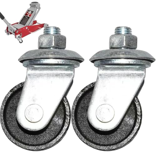 2 x 16 mm Lenkrollen, 3 Tonnen/4 Tonnen, Bodenwagenheber, Metallrollen, Ersatzteile, Reparaturwerkzeuge 2 x 16 mm Lenkrollen, 3 Tonnen/4 Tonnen, Bodenwagenheber, Metallrollen, Ersatzteile, Reparaturwerkzeuge von KYEQATY
