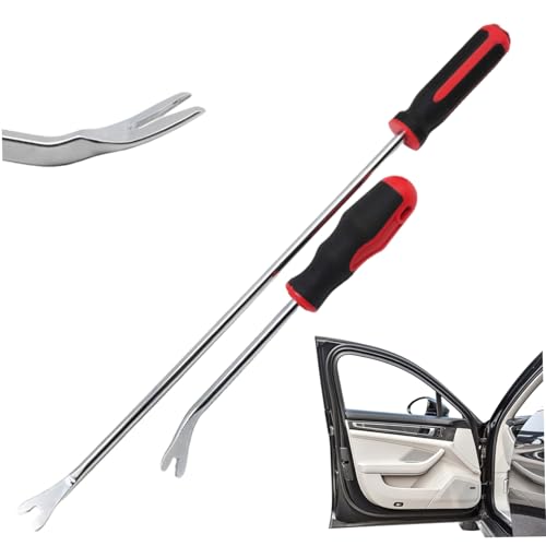 2pcs Car Clip Remover -Werkzeug Metall -Metallverkleidung Entfernungstromwerkzeug mit Komfortgriff für die Autoreparatur von KYEQATY