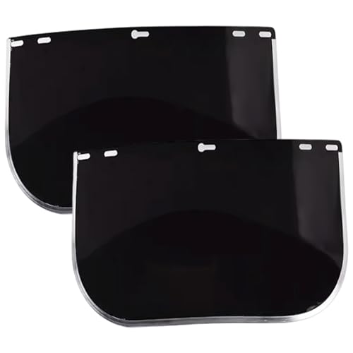 2pcs getöntes Gesichtsschild Ersatz Sicherheitsgesichtsschild für Harteschweißen Schleifmahlen DIY Cosplay -Helm von KYEQATY