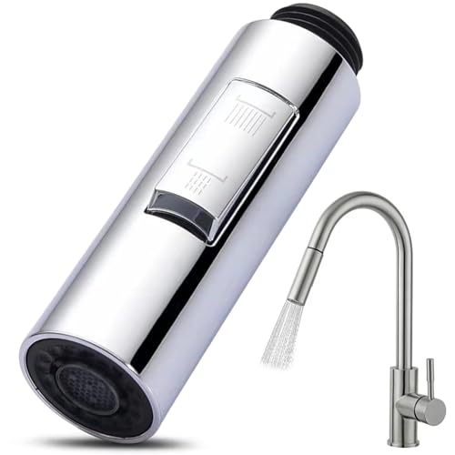 Down -Wasserhahn -Kopf -Ersatz Silberfarbe plattiert ABS Waschbecken Wasserhahnkopf mit 2 Wasserströmen Wirkung für Küchenbad Toilette Down -Wasserhahn -Kopf -Ersatz Silberfarbe plattiert ABS Waschbecken Wasserhahnkopf mit 2 Wasserströmen Wirkung für Küchenbad Toilette von KYEQATY