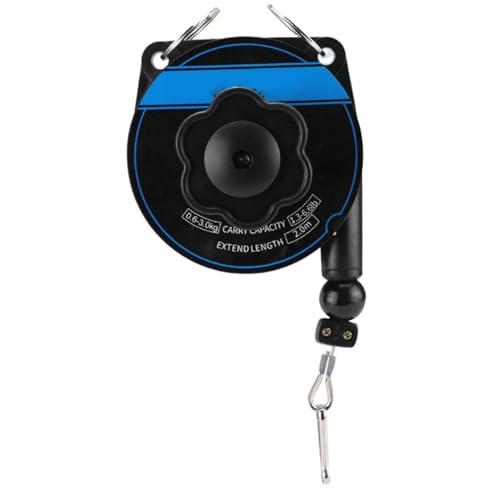 Federbalancer 0, 6-3, 0 kg einziehbares Werkzeug Lanyard mit 7 Fuß langes Drahtseil und Haken Retacriactable Feder Tool Hanging Holding-Geräte Federbalancer 0, 6-3, 0 kg einziehbares Werkzeug Lanyard mit 7 Fuß langes Drahtseil und Haken Retacriactable Feder Tool Hanging Holding-Geräte von KYEQATY