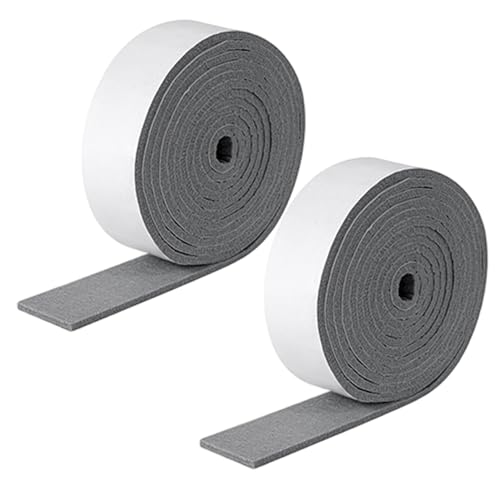 KYEQATY 2pcs Fenster Wetterwetter abstreifen 2x79inch, Cuttable Fensterkondensation Feuchtigkeitsabsorber Selbstkleber wiederverwendbares Feuchtigkeitsbarriere absorbierende Wasser und trocken von KYEQATY