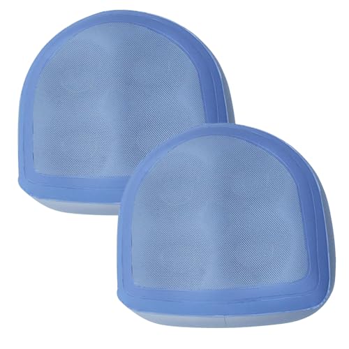 KYEQATY 2pcs aufblasbare Stubensitz Sitz 18, 5 x 16 x 6 Zoll, Bequeme Spa -Rückenstütze aufblasbare -Sitzsitz mit Saugnapfbecher PVC -Hot Tub Booster Kissen blau KYEQATY 2pcs aufblasbare Stubensitz Sitz 18, 5 x 16 x 6 Zoll, Bequeme Spa -Rückenstütze aufblasbare -Sitzsitz mit Saugnapfbecher PVC -Hot Tub Booster Kissen blau von KYEQATY