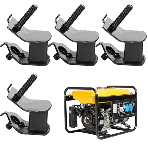 KYEQATY 4pcs RV -Generatorhalterungsschockdämpfungspufferer -Generator -Schalldämpfer für Motorhalterungen Vibrationsisolatorpolster von KYEQATY