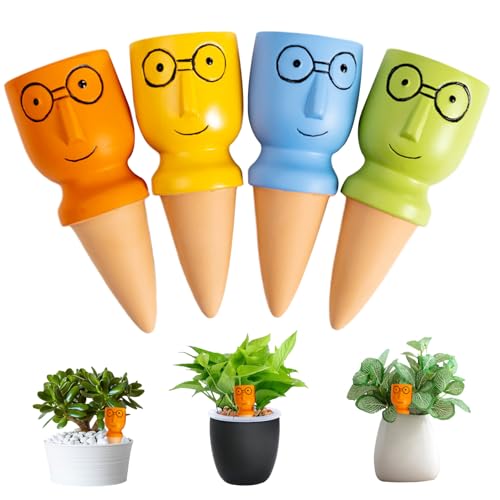 KYEQATY 4pcs Terrakotta -Wasserspitzen 140 ml kontinuierliche Feuchtigkeitswässerung Spikes langsame Freisetzung für Pflanzen im Innen- und Außenbereich KYEQATY 4pcs Terrakotta -Wasserspitzen 140 ml kontinuierliche Feuchtigkeitswässerung Spikes langsame Freisetzung für Pflanzen im Innen- und Außenbereich von KYEQATY