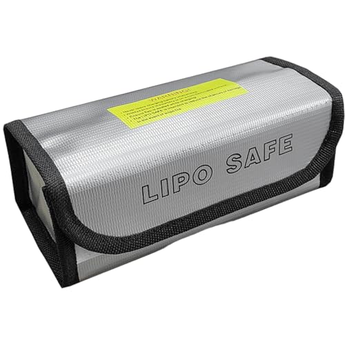KYEQATY Lipo-Batteriebeutel feuerfeste Sicherheitsschutz Batterie Batterie Explosionssicherer funktionaler Speicherschutz Safer Beutel KYEQATY Lipo-Batteriebeutel feuerfeste Sicherheitsschutz Batterie Batterie Explosionssicherer funktionaler Speicherschutz Safer Beutel von KYEQATY