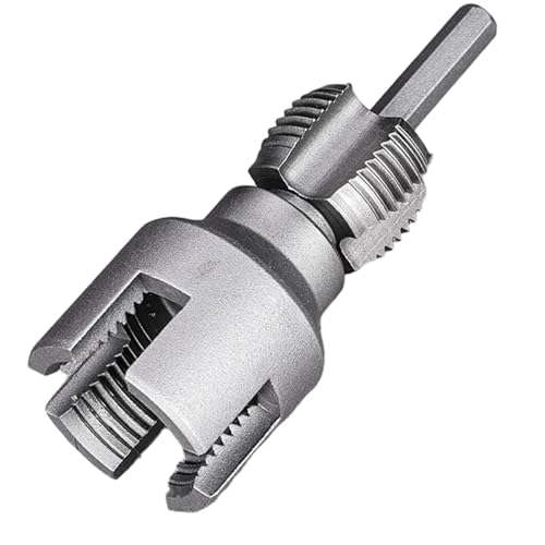Rohrgewinde Schneidwerkzeug Legierung Stahl Integrierter interner externer Rohrgewindewerkzeug verdickter wiederverwendbarer PVC -Gewindeschneider Rohrgewinde Schneidwerkzeug Legierung Stahl Integrierter interner externer Rohrgewindewerkzeug verdickter wiederverwendbarer PVC -Gewindeschneider von KYEQATY