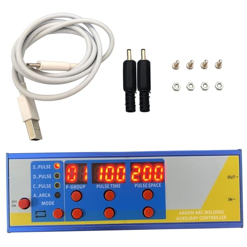 Spot Welder Controller 5V 2A Einstellbare Argon Arcs Punktschweißgerät Steuerplatine mit Datenkabel & Steckdosen Punktschweißgerät Kaltschweißgerät für Punktschweißgerät Befestigung Spot Welder Controller 5V 2A Einstellbare Argon Arcs Punktschweißgerät Steuerplatine mit Datenkabel & Steckdosen Punktschweißgerät Kaltschweißgerät für Punktschweißgerät Befestigung von KYEQATY