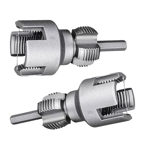Pipe Thread Cutting Set, Geeignet für 1/2 Zoll, 3/4 Zoll Polyvinylchlorid, Polyethylen,Polypropylen und Andere Kunststoffrohre,Doppelkopf Innen und AußEn,Kompatible Bohrer Pipe Thread Cutting Set, Geeignet für 1/2 Zoll, 3/4 Zoll Polyvinylchlorid, Polyethylen,Polypropylen und Andere Kunststoffrohre,Doppelkopf Innen und AußEn,Kompatible Bohrer von KYGVHOHI