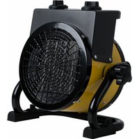 Heizlüfter Elektroheizung 2 Stufen Heizgeräte schwenkbar Heizstrahler regelbares Thermostat, Tragegriff, Überhitzungsschutz, LxBxH 24x13,5x25 cm Heizlüfter Elektroheizung 2 Stufen Heizgeräte schwenkbar Heizstrahler regelbares Thermostat, Tragegriff, Überhitzungsschutz, LxBxH 24x13,5x25 cm von KYNAST TOOLS